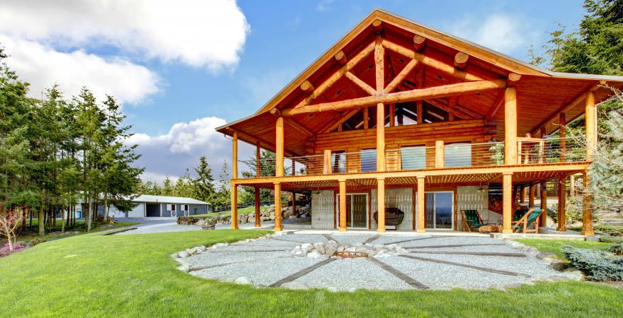 main of Log Homes Are Great For Cottages Or Primary Residences